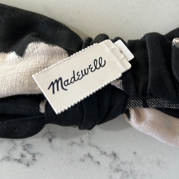 Madewell 100% linen Knotted Headband - Picture 7 of 8
